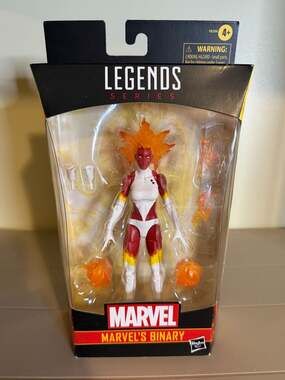 Hasbro Marvel Legends Series Marvel's Binary Action Figure Walgreens Exclusive